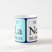 Lane periodic table name mug (Center)