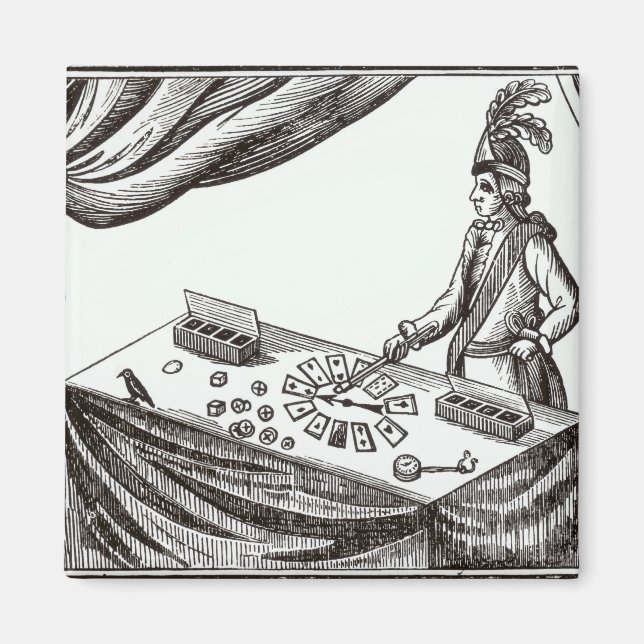 Lane, the Conjurer Magnet (Front)