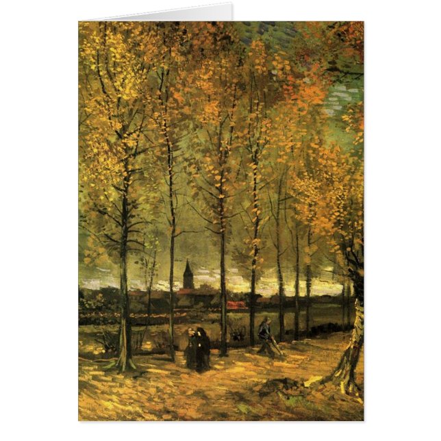 Lane with Poplars by Vincent van Gogh (Front)