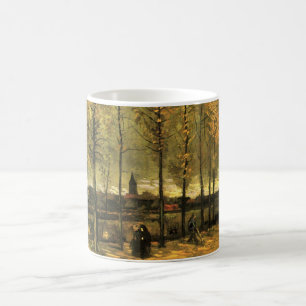Lane with Poplars by Vincent van Gogh Coffee Mug