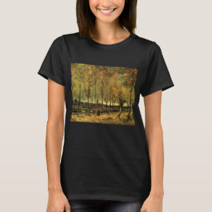 Lane with Poplars by Vincent van Gogh T-Shirt