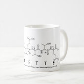 Lanette peptide name mug (Front Right)