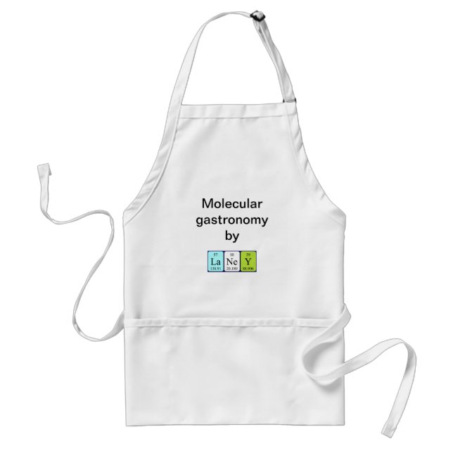 Laney periodic table name apron (Front)
