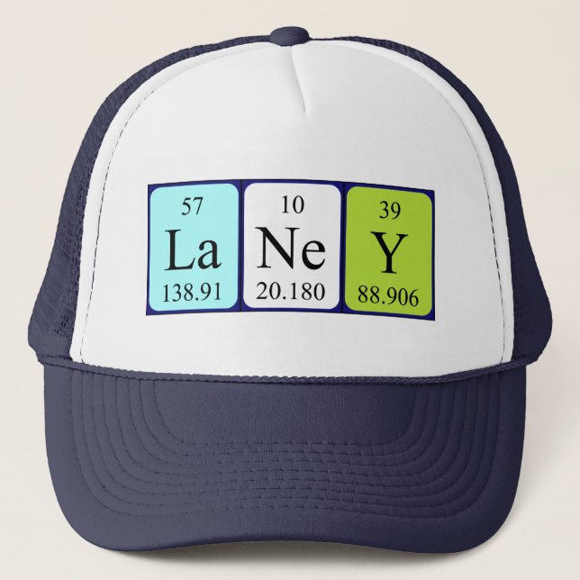 Laney periodic table name hat (Front)
