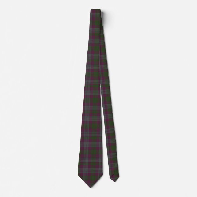 Lang Clan Tartan Tie (Front)