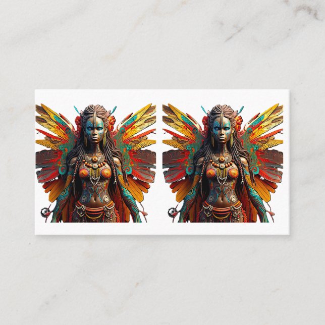 Langa Vuma Fairy Tank Top Business Card (Front)