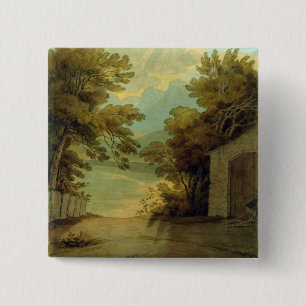 Langdale Pikes 15 Cm Square Badge