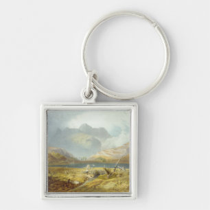 Langdale Pikes, from 'The English Lake District', Key Ring