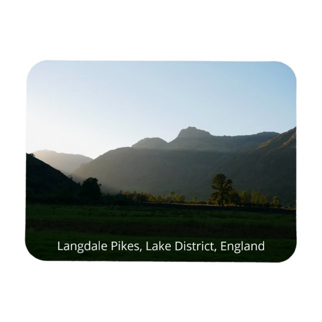 Langdale Pikes Magnet (Horizontal)