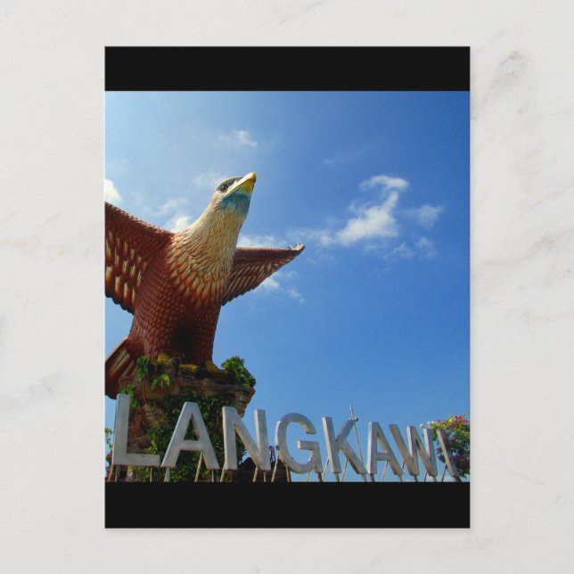 langkawi eagle high postcard (Front)