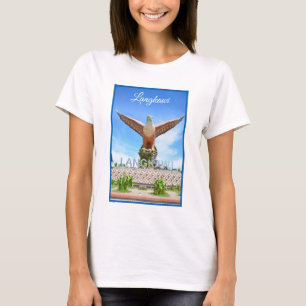 Langkawi Malaysia Eagle Statue Landmark Souvenir T-Shirt