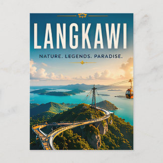 🌿 Langkawi Malaysia Island Adventure  🌉 Postcard