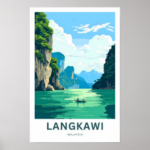 Langkawi Malaysia Travel Print