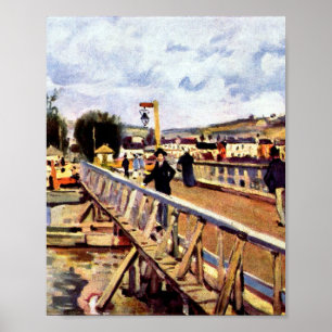 Langland Bay by Alfred Sisley Poster