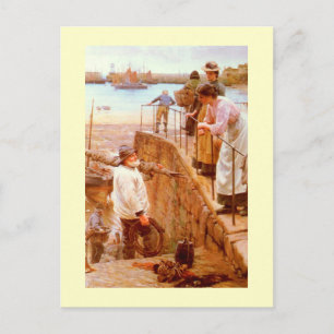 Langley Between the Tides (1901) Vintage Postcard