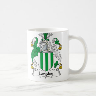 Langley Family Crest Coffee Mug