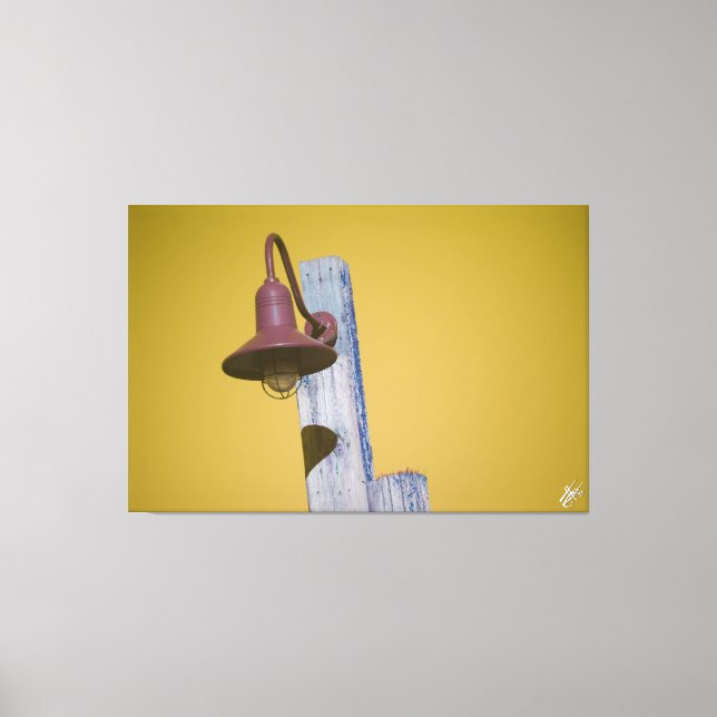 Langley Light Post Series #3 Canvas Print (Front)