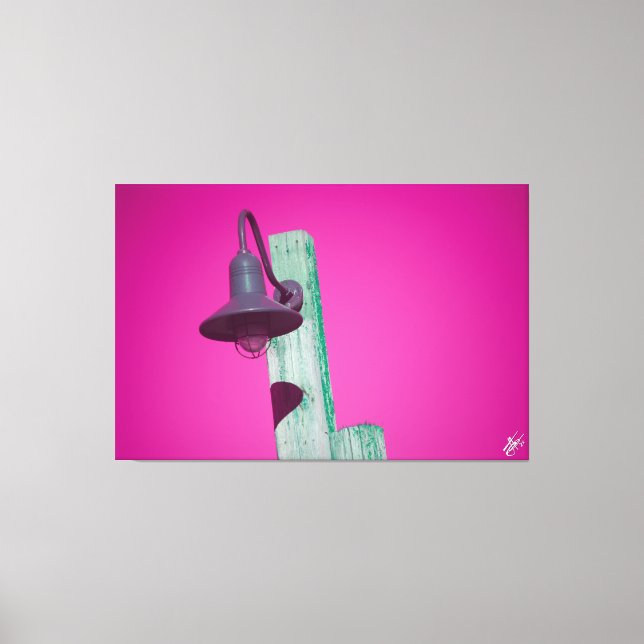 Langley Light Post Series #5 Canvas Print (Front)