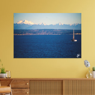 Langley waterfront #33 canvas print
