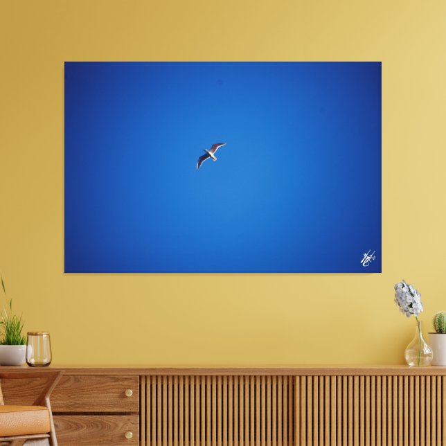 Langley waterfront #9 canvas print (Insitu(LivingRoom))