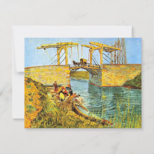 Langlois Bridge at Arles by Vincent van Gogh
