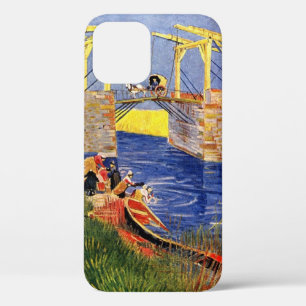 Langlois Bridge at Arles by Vincent van Gogh iPhone 12 Case