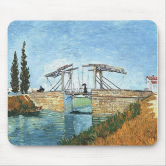 Langlois Bridge at Arles by Vincent van Gogh Mouse Mat