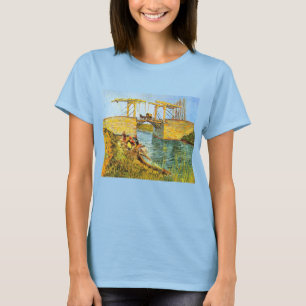 Langlois Bridge at Arles by Vincent van Gogh T-Shirt