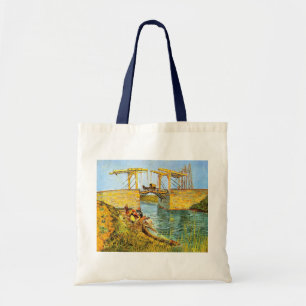 Langlois Bridge at Arles by Vincent van Gogh Tote Bag