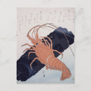 Langoustine with a Block of Charcoal, c.1830 Postcard