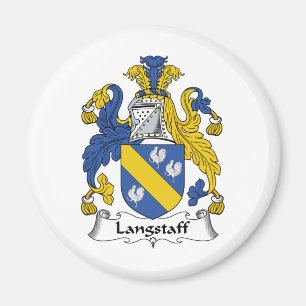 Langstaff Family Crest Magnet