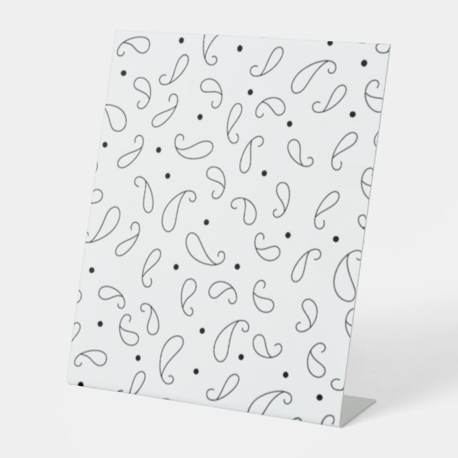 Language, Dark Grey Pedestal Sign (Front)