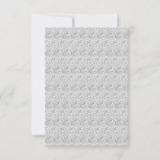 language Design Eleven RSVP Card (Front)