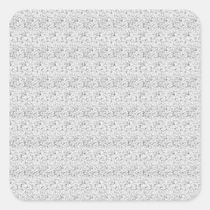 language Design Eleven Square Sticker