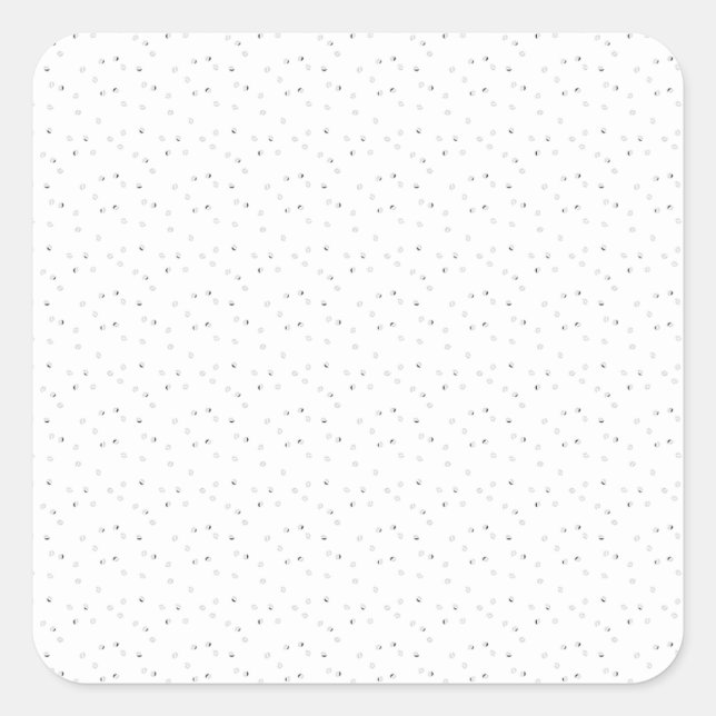 language Design Forty Five Square Sticker (Front)