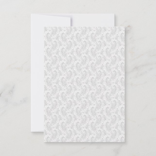 language Design Forty RSVP Card (Front)