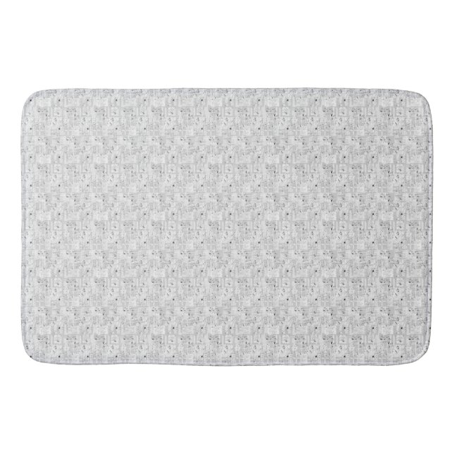 language Design One Hundred One Bath Mat (Front)