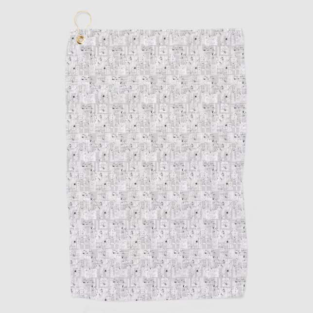 language Design One Hundred One Golf Towel (Front)