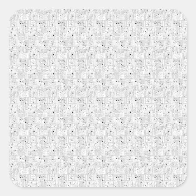 language Design One Hundred One Square Sticker (Front)