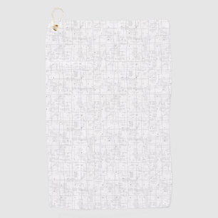 language Design Thirty Four Golf Towel