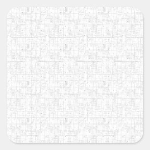 language Design Thirty Four Square Sticker