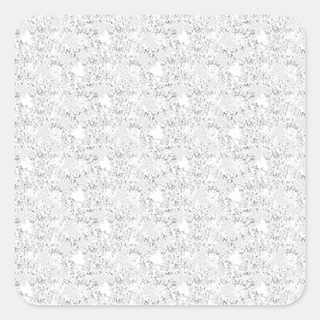 language Design Three Square Sticker (Front)