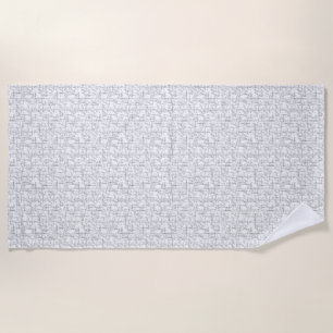 language Design Twenty Three Beach Towel