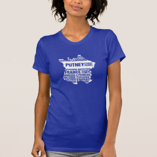 Language Learning France in Multiple Colours T-Shirt