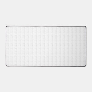Language, Light Grey, Geyser Desk Mat