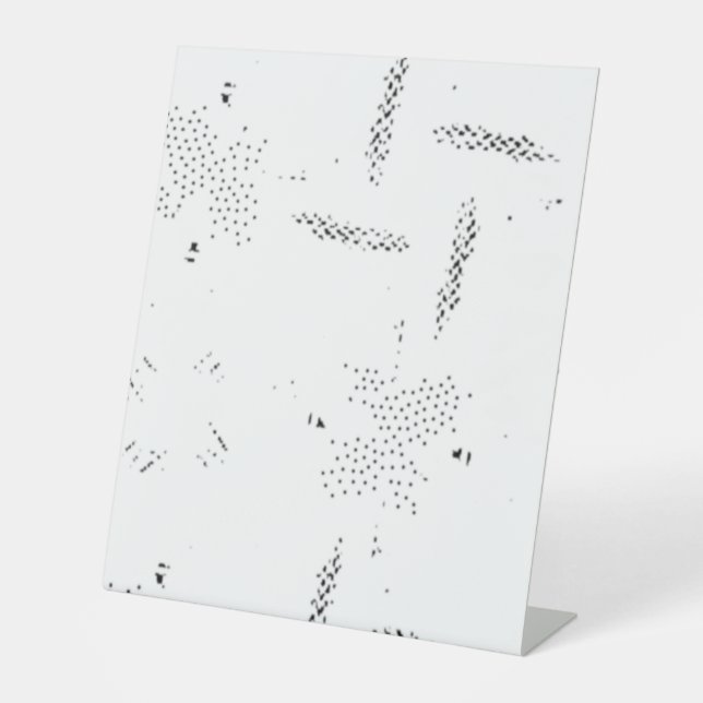 Language, Light Grey, Geyser Pedestal Sign (Front)