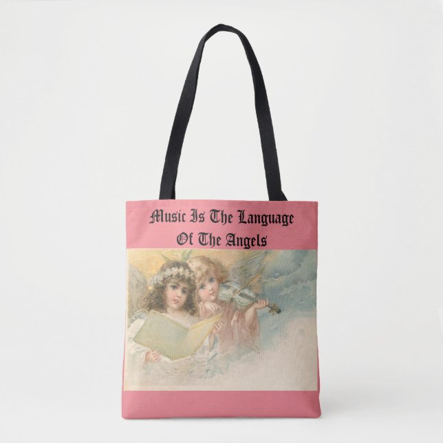 Language Of Angels Tote (Front)
