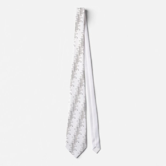 Language of Dressage Tie (Front)