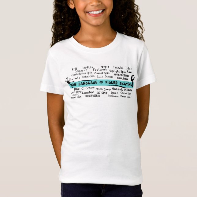 Language of Figure Skating T-Shirt (Front)