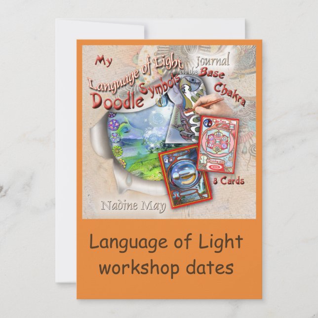 Language of Light workshop Invitation (Front)